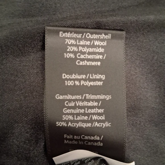 Authentic NWOT MACKAGE Kids Unisex Wool Coat / Peacoat Size 8 - Picture 7 of 9